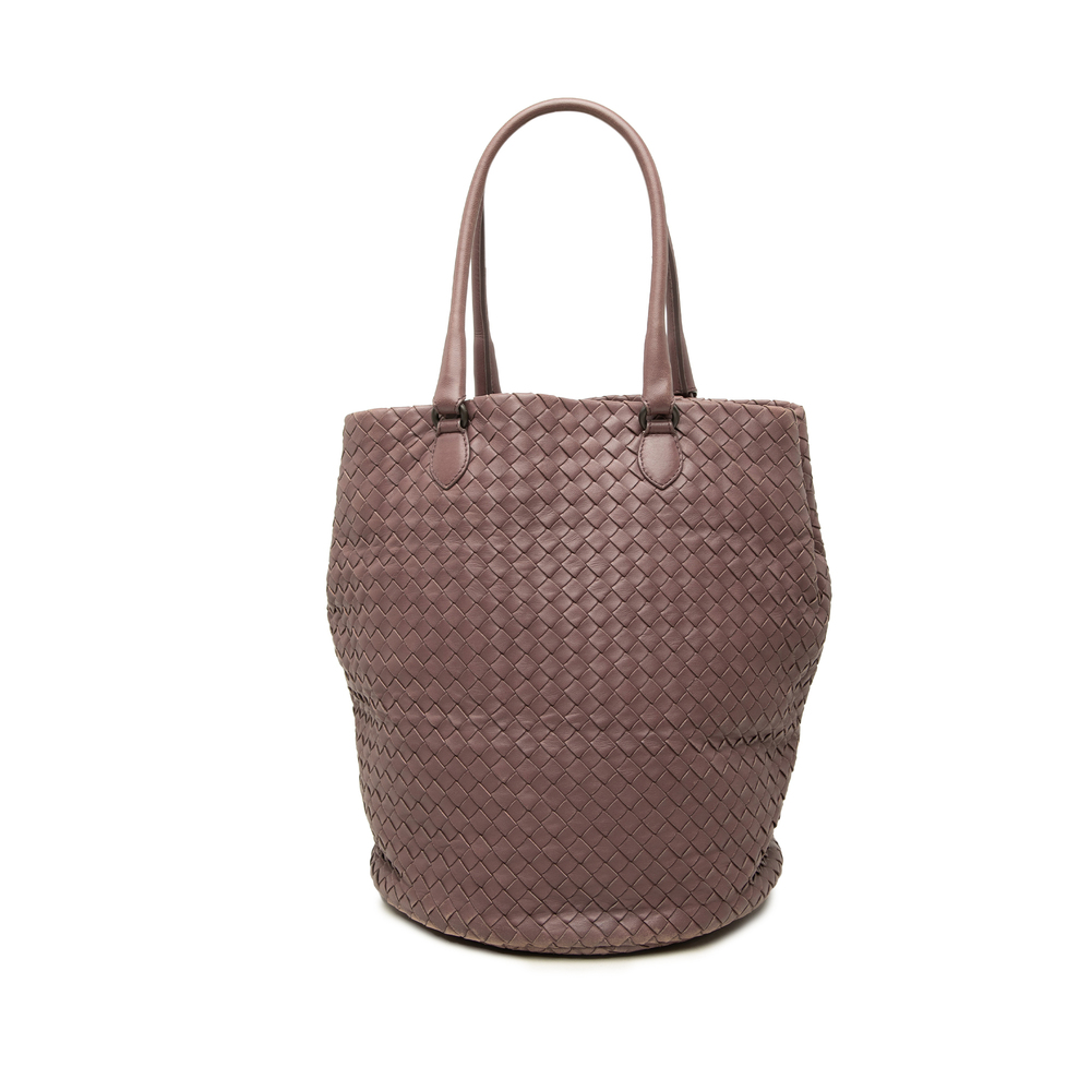Pre-Loved Bottega Veneta Nappa Intrecciato Bucket Bag